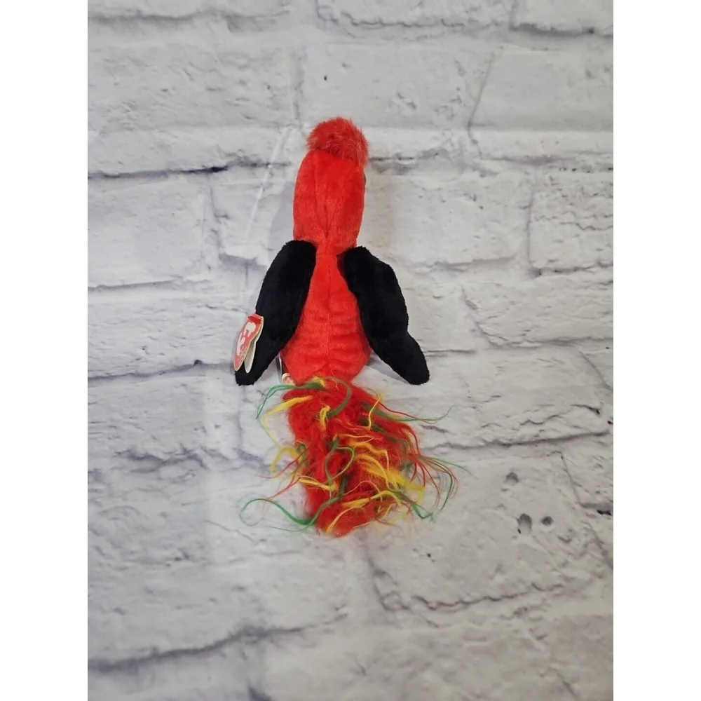 Ty Beanie Baby Frills the Hornbill Bird Retired